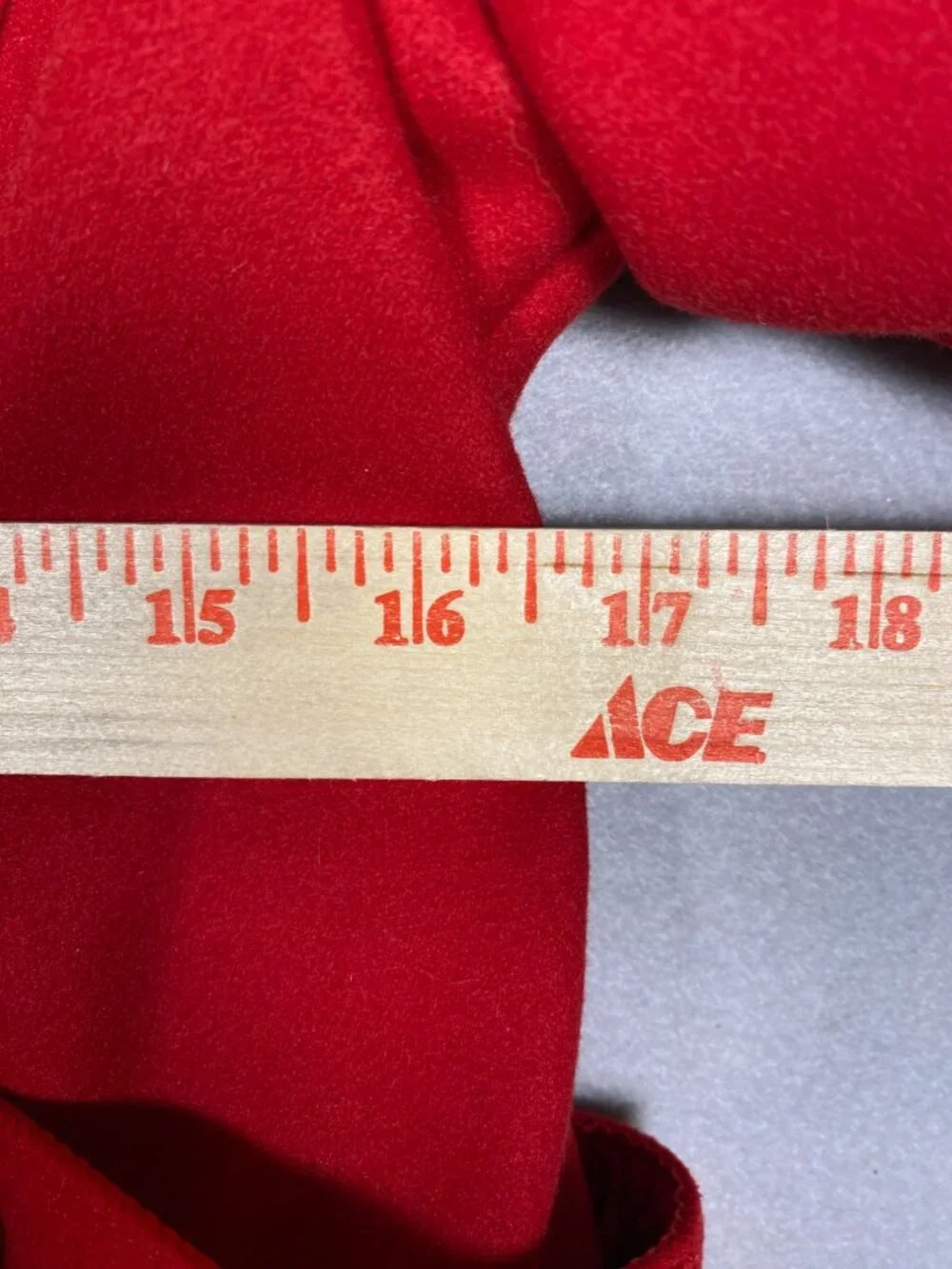 Pink Envelope Girls Red Double-Breasted Hooded Peacoat  L Polyester Winter Coat